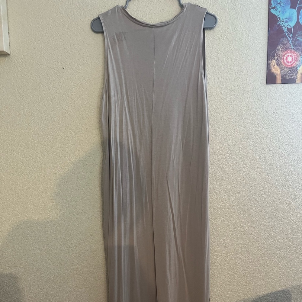 H&M Gray Maxi Dress